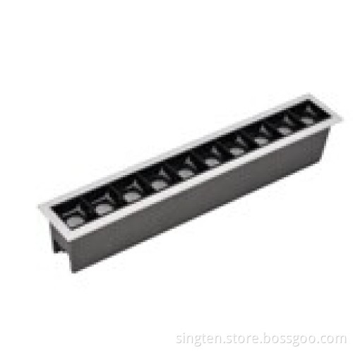High luminous mini led recessed downlight with black frame downlight